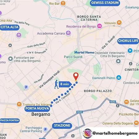 Italia Antica Nel Borgo 3 Beds Apartment Bergamo